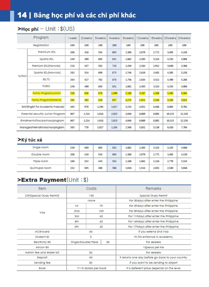 IMS Ayala School Prices
